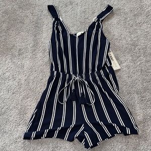Striped Romper